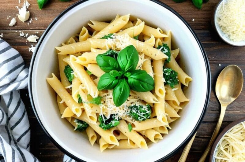One-Pot Creamy Garlic Parmesan Pasta