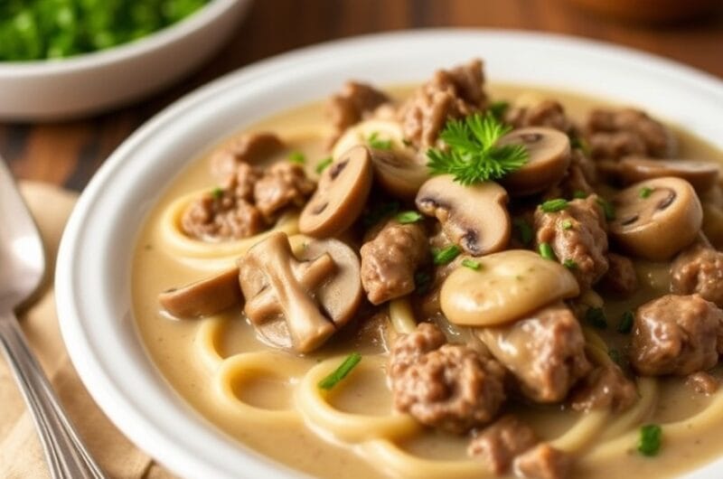 Top 7 Secrets to Perfect Ground Beef Stroganoff with Cream of Mushroom Soup Recipe