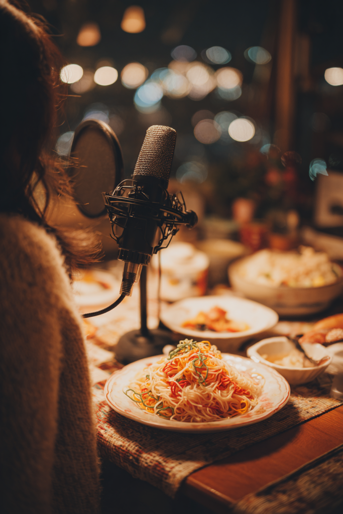 mohammedhayani Close up of a person recording a Mukbang ASMR 4b9d3a44 b386 4e29 a921 bf25a29677a9 1