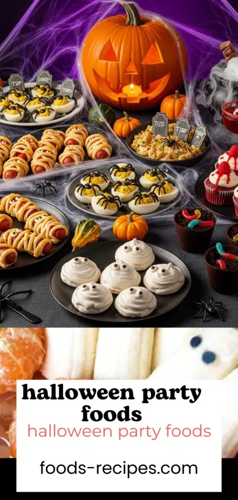 Halloween Party Foods – Spooky & Fun Ideas 1 Halloween Party Foods – Spooky & Fun Ideas