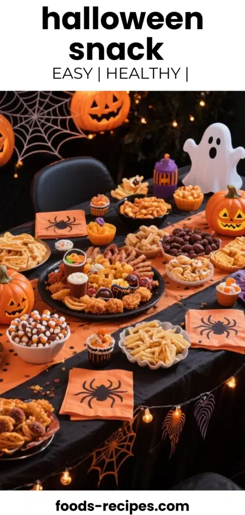 76 Halloween Snacks To Get You Into The Spooky Spirit 1 Copy of 50 Food Pinterest Templates 1000 x 2100 px 2 1