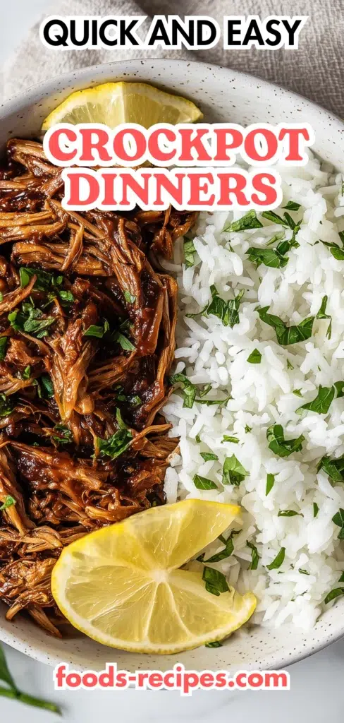 Crockpot Dinners: Warm, Simple Meals to Come Home To 1 Copy of 50 Food Pinterest Templates 1000 x 2100 px 40