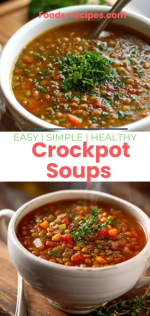 Crockpot Soups: The Ultimate Solution for Cozy, No-Stress Meals 1 Crockpot Soups: Nourishing, Easy Meals for Any Day