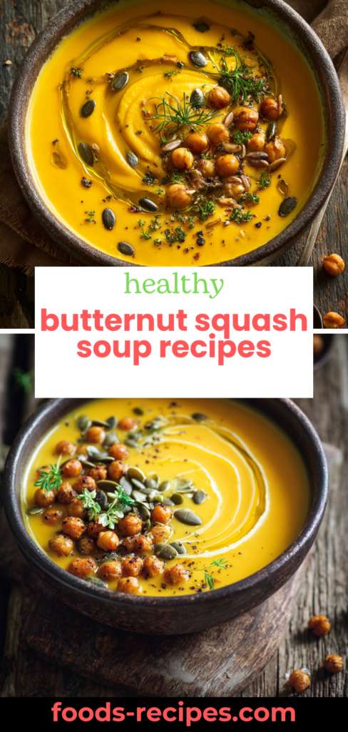 creamy butternut squash soup recipe for fall