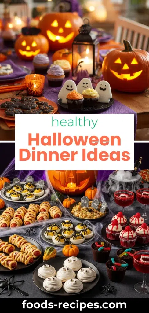 Healthy Halloween Dinner Ideas for a Spooky Night 1 stuffed peppers healthy halloween ingredients