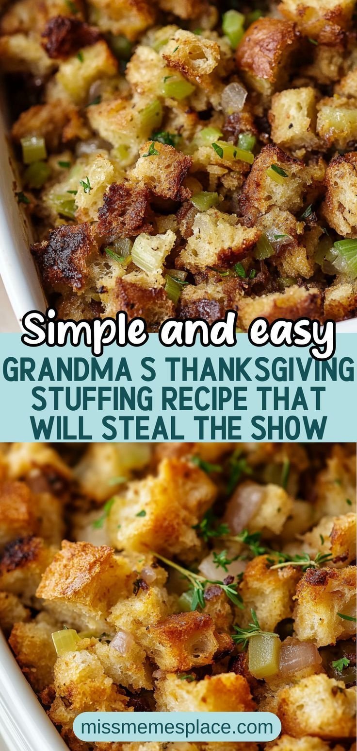 Grandma's Thanksgiving Stuffing