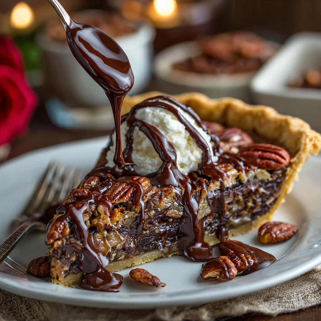 midgr12 Indulge in a Decadent Texas Chocolate Pecan Pie Recipe 1