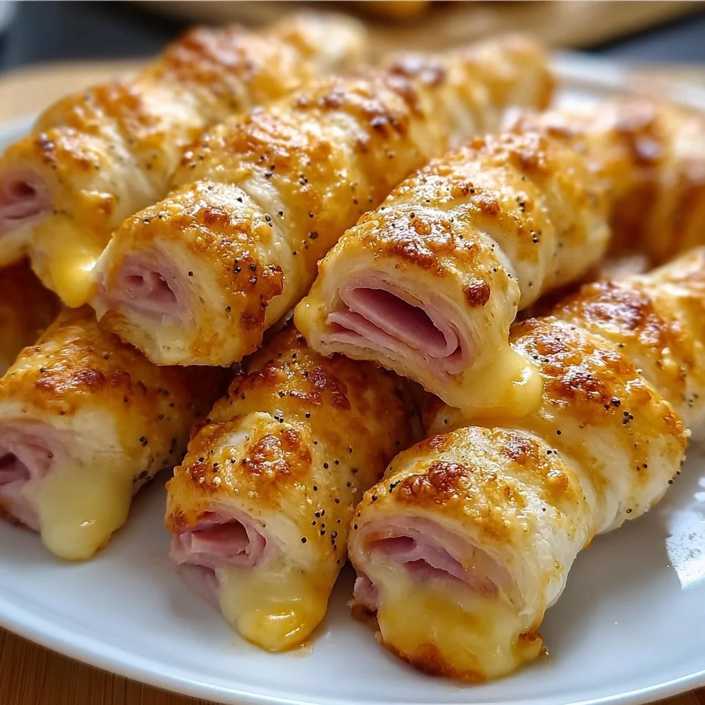 Ham and Cheese Sticks