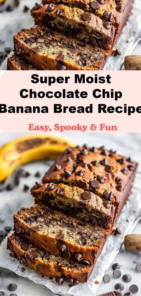 Super Moist Chocolate Chip Banana Bread