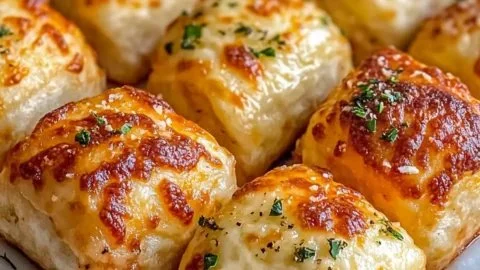 Crispy air fryer pizza rolls ready to enjoy as a tasty snack