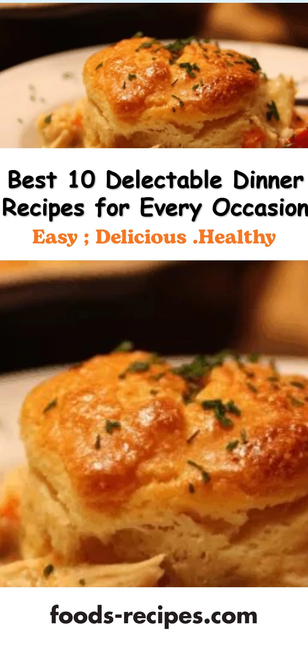 Red Lobster Biscuit Chicken Pot Pie