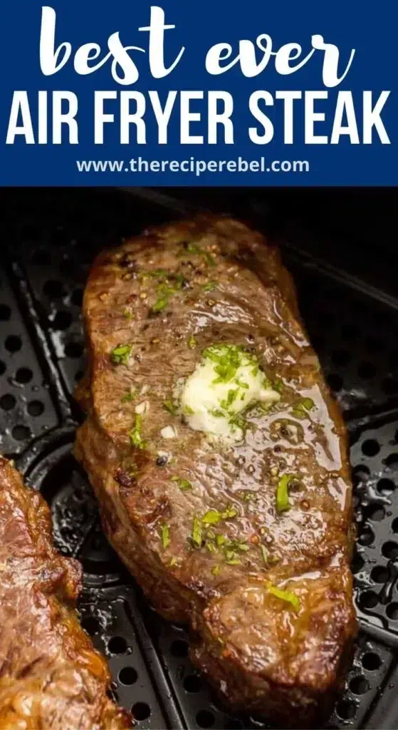 This Air Fryer Steak is a 5-ingredient, 17 minute recipe that makes the juiciest steak… | Air fryer recipes healthy, Air fryer recipes chicken, Air fryer oven recipes 2 this air fryer steak is a 5 ingredient 17 minute 2026 01 19 144235 559x1024 1