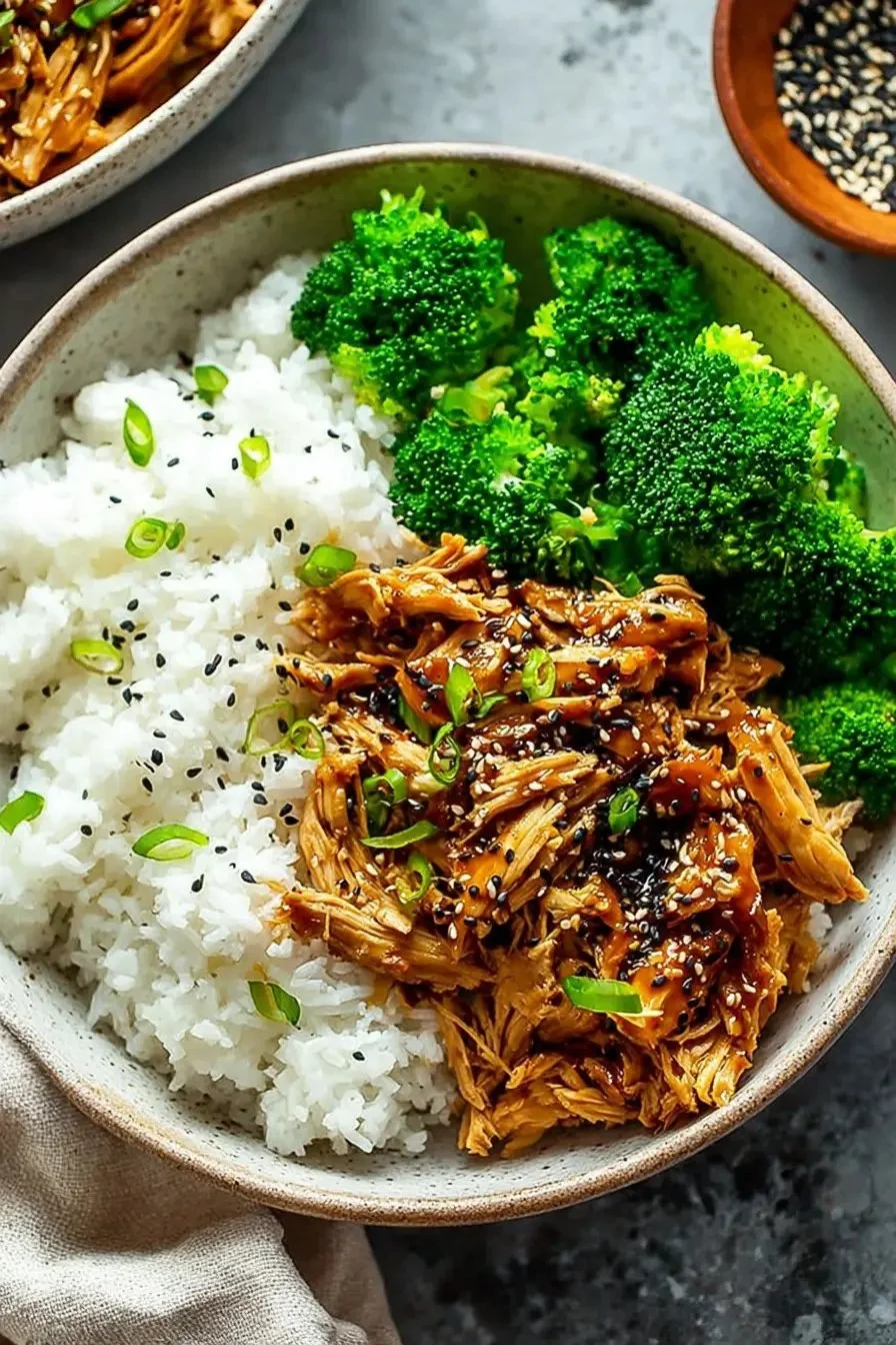 Easy 5-ingredient crock pot chicken teriyaki recipe