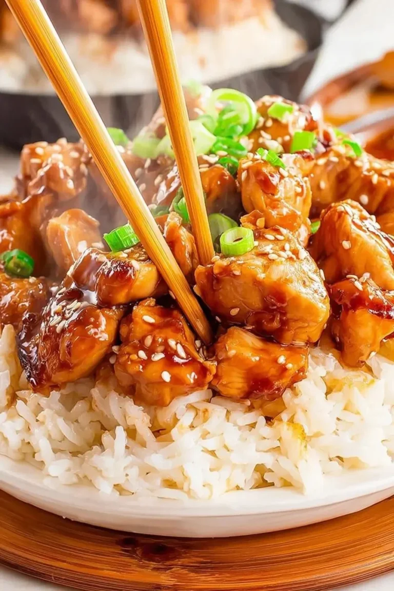 Easy teriyaki chicken recipe with sticky homemade sauce